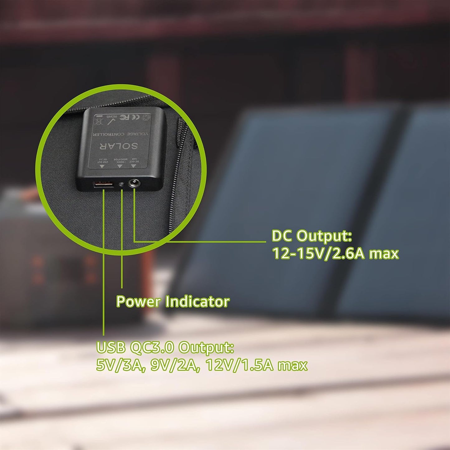 Solar Generator with Panel, 300W Portable Power Station with Solar Panel 40W, 110V Pure Sine Wave AC Outlet Electric Generator for Home Use Outdoor RV Camping