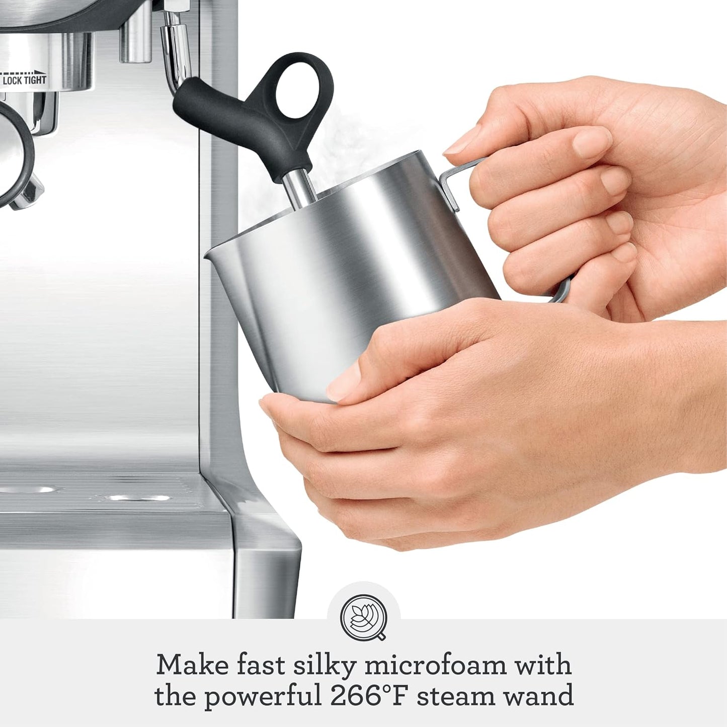 Express Espresso Machine, One Size, Brushed Stainless Steel