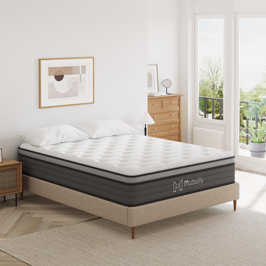 10 Inch Hybrid Mattress in a Box with Gel Memory Foam