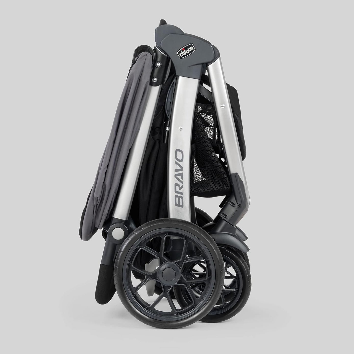 A foldable baby carriage equipped with 35 zip-style long-lasting baby safety seats and a baby carriage set. | Chunsan / Black