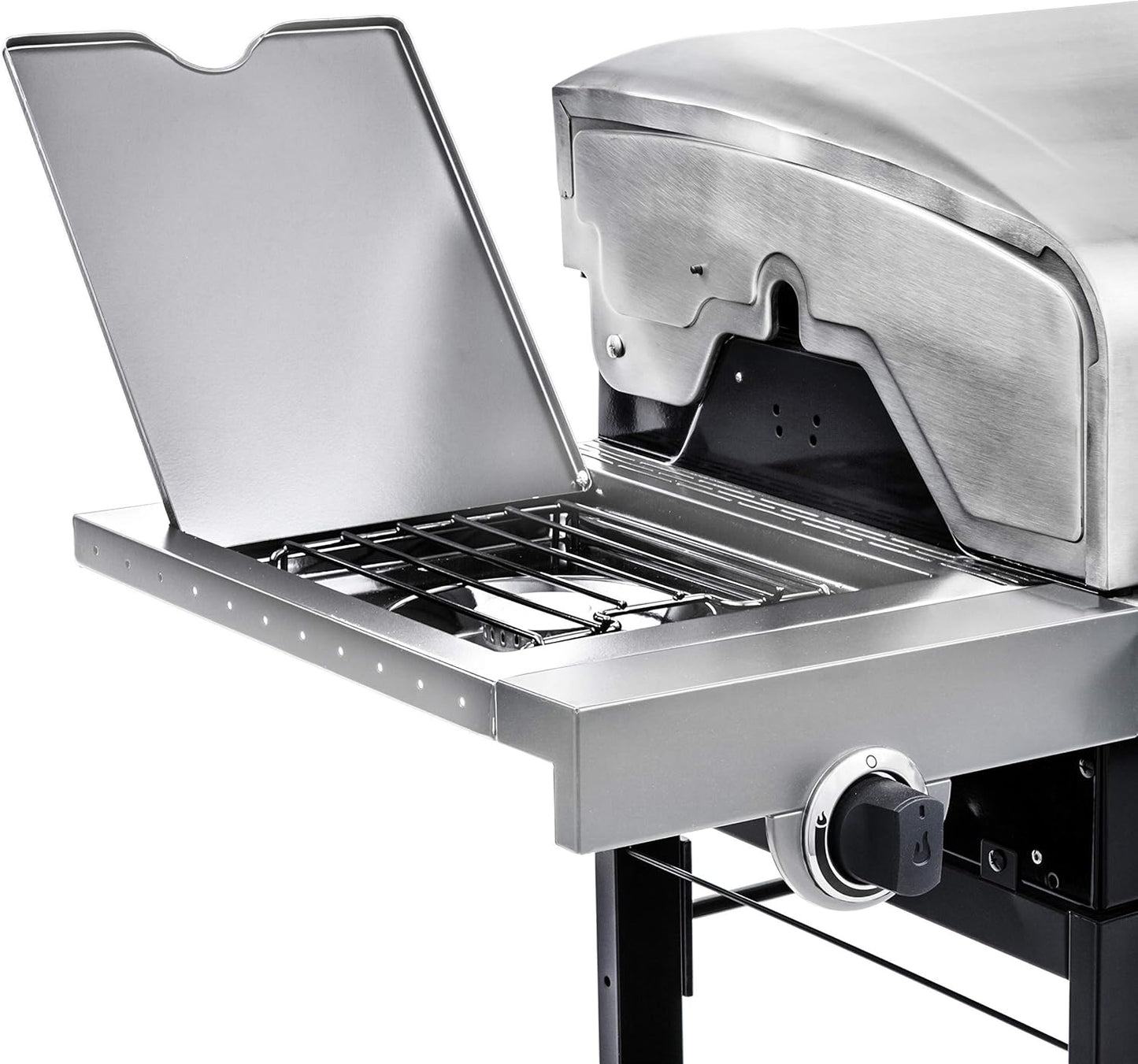Performance Series Convective 4-Burner with Side Burner Cart Propane Gas Stainless Steel Grill - 463377319