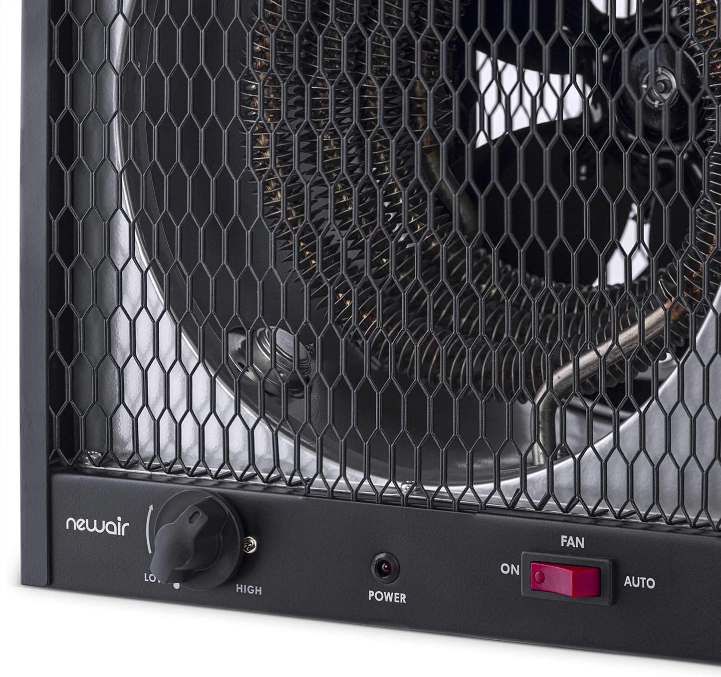Portable Heater (240V) Portable Electric Garage Heater Heats Up to 600 sq. ft. with 6-Foot Cord Wrap and Carrying Handle | 5600 Watt Portable Electric Shop Heater for Garage and Work Shop