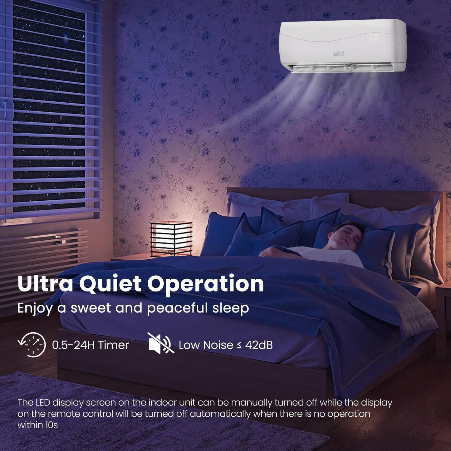12000BTU Mini Split Air Conditioner& Heater