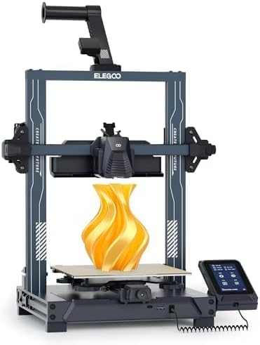 Printer with Auto Bed Leveling, Dual-Gear Direct Extruder, Dual Lead Screw Drive, Removable Capacitive Screen, 8.85x8.85x11in Large Printing Size