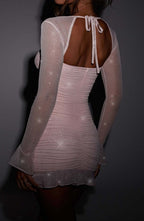 Marlowe Petal Sparkle Mesh Mini